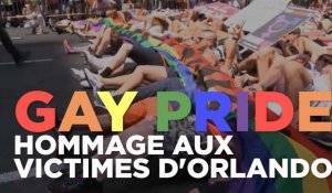 La Gay Pride de New York rend hommage aux victimes d'Orlando