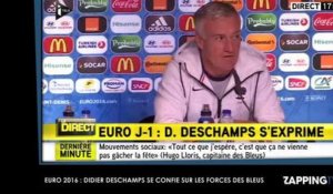 Euro 2016 : Didier Deschamps serein, il se confie sur les forces des Bleus (Vidéo)