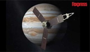 Espace: une sonde de la Nasa arrive sur Jupiter