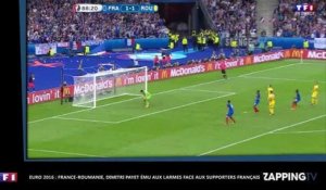 Euro 2016 : France-Roumanie, Dimitri Payet ému aux larmes face aux supporters français (Vidéo)