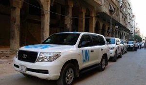 Syrie: un convoi d'aide humanitaire entre à Douma