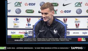 Euro 2016 : Antoine Griezmann "Je suis très heureux d'être le chouchou !" (Vidéo)