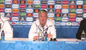Euro2016 - Bleus, conférence de presse: Didier Deschamps