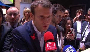Les conseils d'Emmanuel Macron aux jeunes diplômés à VivaTech
