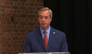 Brexit: Nigel Farage démissionne de la tête de l'Ukip