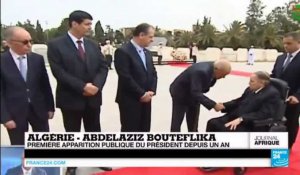 Algérie : première apparition publique du président Abdelaziz Bouteflika depuis un an