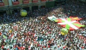 Espagne: coup d'envoi des traditionnelles fêtes de la San Fermin