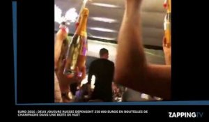 Euro 2016 : Deux joueurs ruses dépensent 250 000 euros de champagne dans une boîte de nuit (Vidéo)