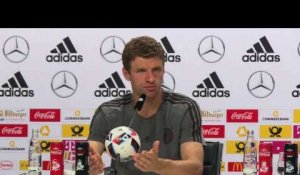 Euro-2016: l'Allemand Müller confiant en la Mannschaft
