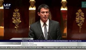 Manuel Valls annonce le recours au 49.3 concernant la loi Travail