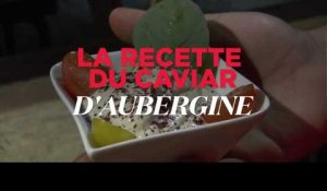 Refugee Food Festival : la recette du caviar d'aubergines expliquée