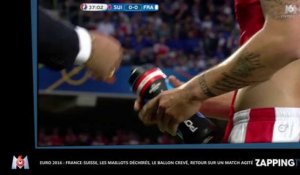 Euro 2016 : France-Suisse, les maillots déchirés, le ballon crevé, retour sur un match agité (Vidéo)