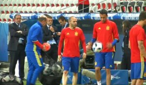 Euro-2016: l'Espagne se prépare avant le match contre la Turquie