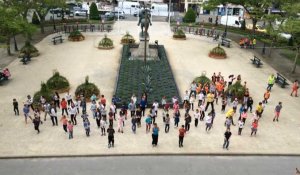 Les écoliers de La Madeleine font leur flashmob