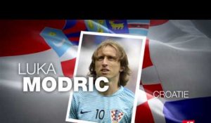 Luka Modric, infatigable milieu offensif - Croatie #Euro2016