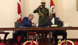 Kampala: Erdogan signe des accords avec l'Ouganda