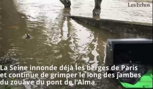 Inondations : pic de crue attendu à Paris, branle-bas de combat dans les musées