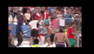 Stade Vélodrome : des Russes attaquent des Anglais