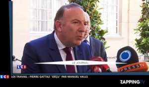 Loi Travail - Manuel Valls : Pierre Gattaz s'est dit "déçu" par son entretien avec le Premier ministre (Vidéo)
