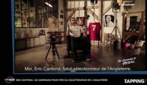 Euro 2016 : Eric Cantona bientôt sélectionneur de l'Angleterre ? Sa campagne vidéo dévoilée !