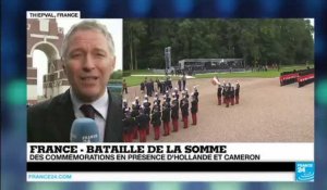 France : Français et Britanniques commémorent le centenaire de la bataille de la Somme