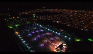 Argentine: images aériennes du concert qui a viré au drame