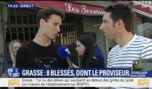 Fusillade de Grasse, BFM TV : témoignage d'un lycéen