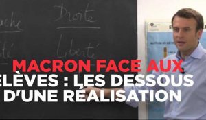 Macron face aux élèves : comment cette vidéo virale a été réalisée