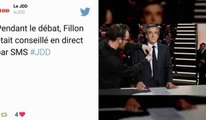 François Fillon était conseillé par SMS pendant le débat