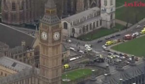 Londres sous le choc après une attaque terroriste devant Westminster