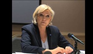 Marine Le Pen poursuit sa visite au Tchad