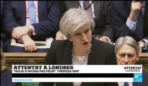 Attentat de Londres : déclaration de la Première Ministre Theresa May