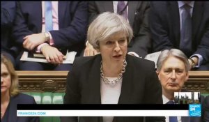 Theresa May réagit à l'attentat de Westminster : "nous n'avons pas peur"