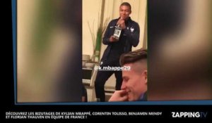 Equipe de France : Le bizutage de Kylian Mbappé, Florian Thauvin, Benjamin Mendy et Corentin Tolisso (Vidéo)