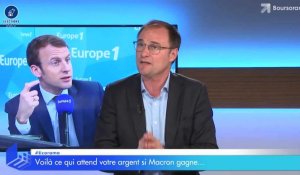 Voici ce qui attend votre argent si Macron gagne...