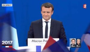 Emmanuel Macron : «Je souhaite, dans quinze jours, devenir votre président»