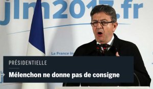 Jean-Luc Mélenchon ne donne pas de consigne de vote pour le second tour