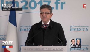 Jean-Luc Mélenchon : «Nous pouvons être fiers de ce que nous avons entrepris et réalisé»