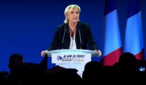 Marine Le Pen appelle les électeurs à la rejoindre