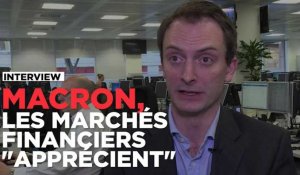 Macron au second tour : les marchés financiers "apprécient"