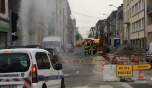 Fuite de gaz boulevard Louis Blanc 