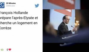 François Hollande est à la recherche d'un logement en Corrèze