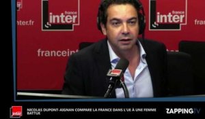 Nicolas Dupont-Aignan compare la France à une femme battue, tollé sur Twitter (Vidéo)