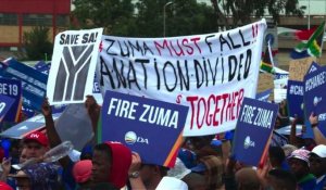 Manifestations dans toute l'Afrique du Sud contre Zuma