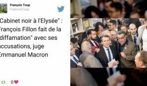 Cabinet noir: Macron sous-entend que Fillon « insulte tout le monde »