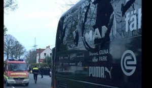 Foot: explosions près du bus de l'équipe de Dortmund