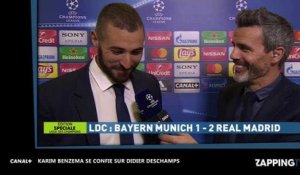 Karim Benzema snobé par Didier Deschamps à propos de l'équipe de France (Vidéo)