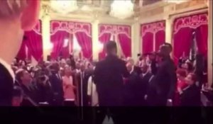 François Hollande et Ségolène Royal font la fête à l'Élysée