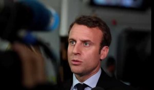 Présidentielle : Macron tacle à nouveau Hollande