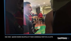 Mario Balotelli et Yoan Cardinale se battent lors d'un entraînement de l'OGC Nice (Vidéo)